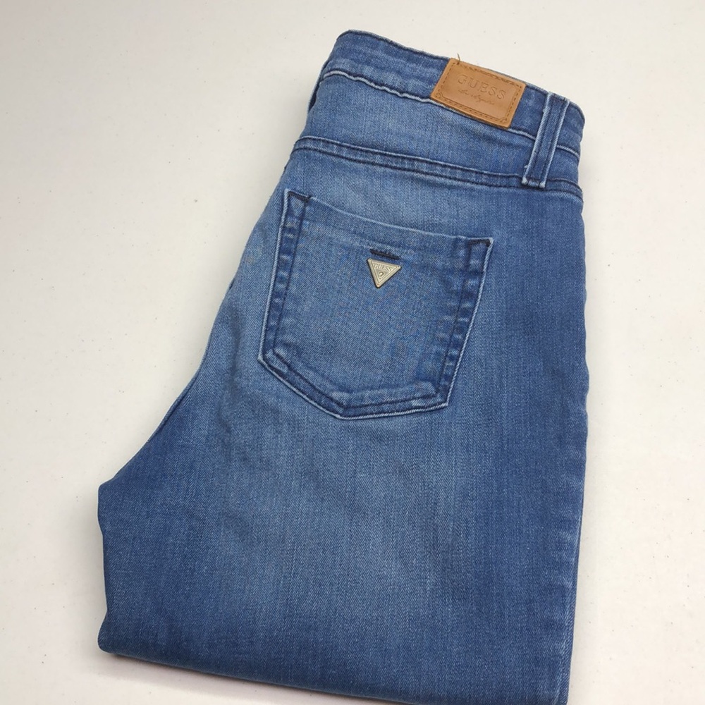 GUESS LOS ANGELES ANKLE SKINNY JEANS 29x28 ⭐️